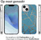 imoshion Hoesje Geschikt voor iPhone 14 Hoesje Siliconen - imoshion Design hoesje - Blauw / Blue Graphic