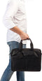 BURKELY River Laptoptas - 15.6 inch - Leren - Zwart