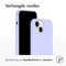 Accezz Liquid Silicone Backcover - MagSafe - Schokabsorberend - Paars (iPhone 15)