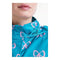 Sporty jacket with bow print - maat M