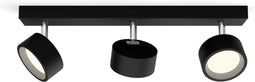 Philips Bracia bar - LED-spot - 3x5.5W - Zwart