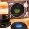 Balvi set van 4 LP onderzetters The Coaster
