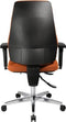 Professionele Ergonomische Thuiswerk Bureaustoel Topstar oranje