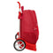 Schoolrugzak met Wielen Sevilla Fútbol Club Rood 32 x 43 x 14 cm