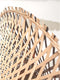 GOOD&MOJO Wandlamp Kalimantan - Bamboe/Zwart - Ø87cm - Binnen Modern