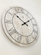 nXt - Wandklok - 40 cm - Hout - Wit - 'Paul'
