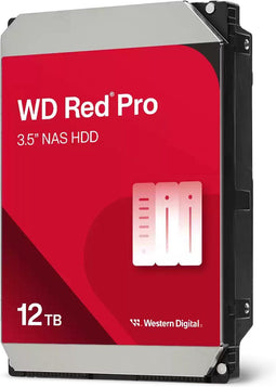 WD Red Pro (2020) - 3.5" NAS HDD - 12TB 7200 RPM 512MB cache (1x)