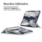 imoshion Tablet Hoes - Geschikt voor iPad Air 5 (2022) / Air 4 (2020) / Air 11 inch (2025) M3 / Air 11 inch (2024) M2 - Magnetic Bookcase - Lichtgroen