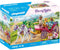 PLAYMOBIL - Princess Magic Koetsrit - Prins en Prinses met 2 Paarden (71846)