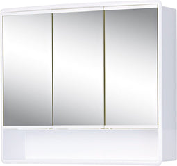 Go by Van Marcke Lymo - Badkamerkast - Spiegelkast met 3 deuren en 2 legplanken - Wit