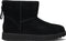 UGG Classic Mini Logo ZIP Enkellaars - Sheepskin voering - Black - Maat 37