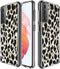 iMoshion Hoesje Geschikt voor Samsung Galaxy S21 Hoesje Siliconen - iMoshion Design hoesje - Goud / Zwart / Golden Leopard