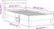 vidaXL - Bedframe - met - hoofdbord - en - LED - grijs - sonoma - eikenkleur - 90x190 - cm