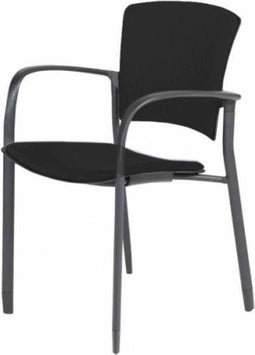 Schaffenburg Office Furniture Bureaustoel Schaffenburg 031 4-poots m/a zwart zwarte