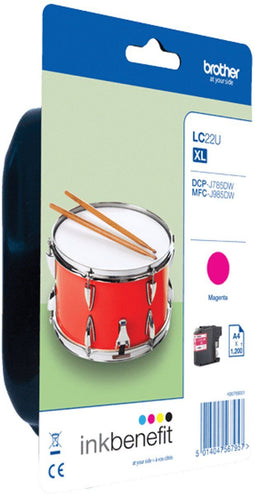 Brother LC-22UMBP - Originele inkt cartridge - Magenta