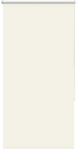 vidaXL - Rolgordijn - verduisterend - gebroken - wit - 85x175 - cm - stofbreedte