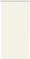vidaXL - Rolgordijn - verduisterend - gebroken - wit - 85x175 - cm - stofbreedte