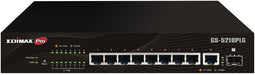 Edimax GS-5210PLG - Managed Switch - 9x 1Gbps Ethernet 8x PoE+ 100W