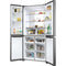 Haier HCR7818DNMM - Koel-vriescombinatie - Air Surround HCS-technologie Total No Frost - Zwart