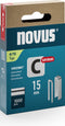 Novus 042-0801 - Niet met smalle rug C 4 - 15 mm x 6.1 mm - (1.000 stuks)