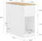 SoBuy FBT162-WN - Nachtkastje - Deels open deels dichte kast - Wit