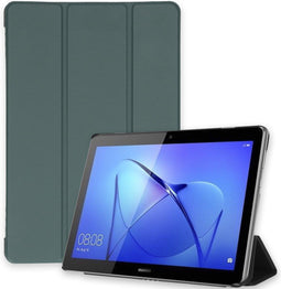 iMoshion Huawei MediaPad T3 - Trifold Bookcase - Auto-wake functie - Donkergroen