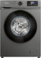 Bomann WA 7185 T - Wasmachine - 8KG - 1400 toeren - 15 programma's - Stoomfunctie - Grijs