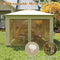 Coast Pop-up Partytent - Dubbel Dak en Gaaswanden - 337 x 337 x 260 cm - Beige