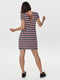 ONLBERA BACK LACE UP - Jurk - Korte mouwen - Loose fit - Lace-up detail op de rug - Stretchy stof