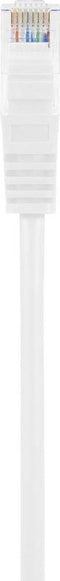 Renkforce RF-5043844 RJ45 Netwerkkabel, patchkabel CAT 5e U/UTP 0.15 m Wit Snagless 1 stuk(s)