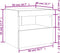 vidaXL - Nachtkastje - met - LED-verlichting - 50x40x45 - cm - sonoma - eikenkleurig