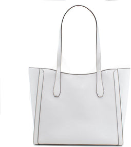 Schoudertas Michael Kors Leida Wit 34 x 29 x 12 cm
