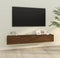 vidaXL - Tv-wandmeubels - 2 - st - 100x30x30 - cm - hout - bruin - eikenkleurig