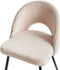 Set van 2 eetkamerstoelen ONAGA Bouclé Beige