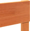 vidaXL - Bedframe - zonder - matras - massief - grenenhout - wasbruin - 90x190 - cm
