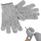 Snijwerende handschoenen - Snijbestendig Klasse 5 EN388 - Maat M - Grijs