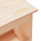 vidaXL - Halbankje - 100x28x45 - cm - massief - grenenhout
