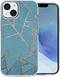 imoshion Hoesje Geschikt voor iPhone 14 Hoesje Siliconen - imoshion Design hoesje - Blauw / Blue Graphic
