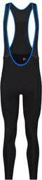 BBB Cycling ColdShield BBW-351R - Lange Fietsbroek - Thermo met Zeem en Bretels - Zwart - Maat XXL