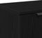 vidaXL - TV-kast - Zwart - Eiken - 102x35x36,5 - cm - Gelaagd - Hout