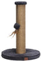 Designed by Lotte Ribbed - Krabpaal - Luxe ribbed stof - Roze - 35x35x50 cm