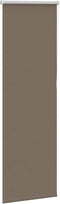 vidaXL - Rolgordijn - verduisterend - koffie - 60x150 - cm - stofbreedte - 55,7 - cm