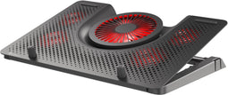 Genesis Oxid 550 - Laptopkoeler - 5 Ventilatoren - Zwart