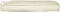 vidaXL - Palletkussen - voor - Rugsteun - Crème - 120x40x12 - cm - Oxford - Stof