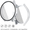 imoshion Screenprotector - Geschikt voor Samsung Galaxy Watch 5 40mm - Full Cover Hard Case / Beschermend Hoesje - Zilver