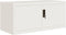 vidaXL Archiefkast - 90x40x40 cm - staal - wit - afsluitbaar