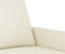 vidaXL - Tweezitsbank - 140 - cm - fluweel - crèmekleurig