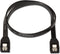 A130-0157 - 0.5 m - SATA III - SATA 7-pin - SATA 7-pin - Male/Male - Black