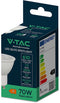 V-TAC VT-292-N-N - LED Dimbare Spot Light - GU10 7.5W 610 Lumen 3000K 110° IP20 Wit