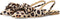 POSH by Poelman LOA Slingbacks - Dames sandalen met hak - Panterprint - Bruin
